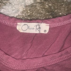 long sleeve pink shirt!